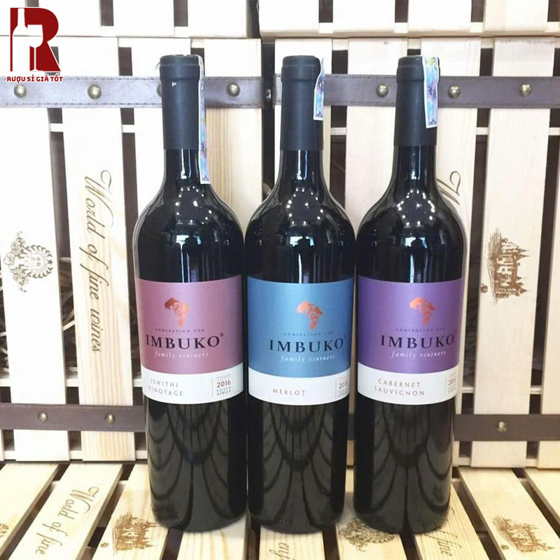 Mua Rượu Vang Nam Phi Đỏ Imbuko Chất Lượng Cao