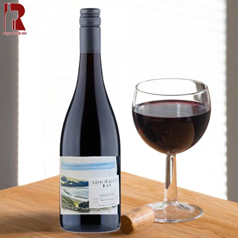 Giá Rượu Vang New Zealand Đỏ Admirality Bay Pinot Noir Mới Nhất