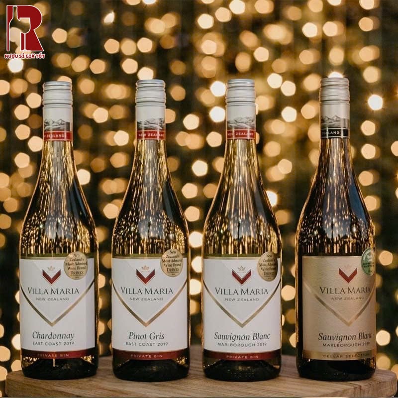 Mua Rượu Vang New Zealand Trắng Villa Maria Private Bin East Coast