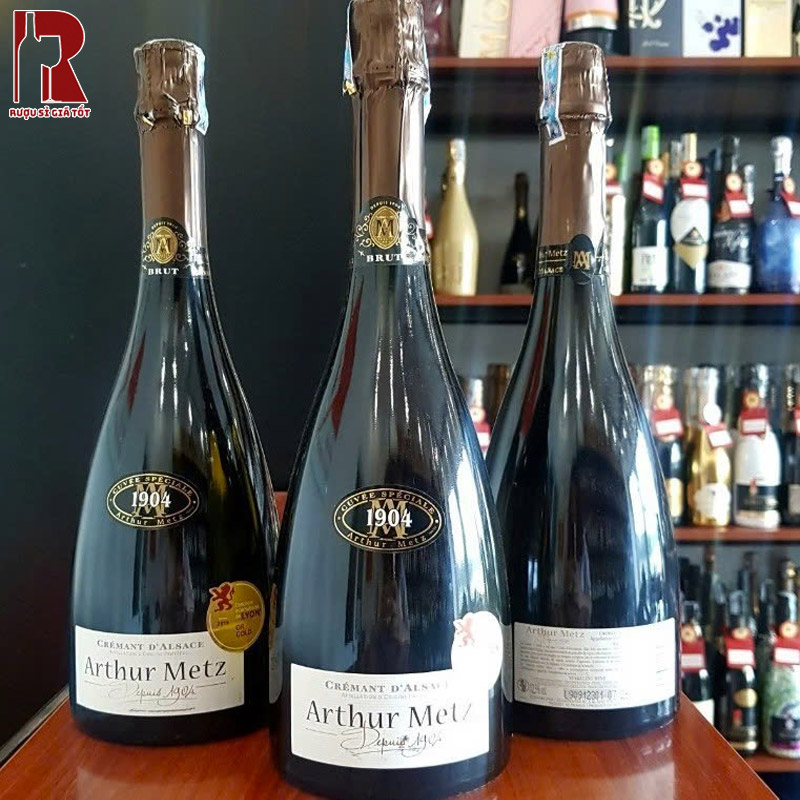 Mua Rượu Vang Nổ Arthur Metz Cremant D'Alsace Brut Depuis 1904 Chất Lượng