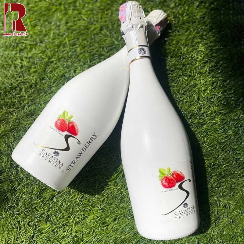 Mua Rượu Vang Nổ Cavatina Premium Strawberry Đáng Tin Cậy