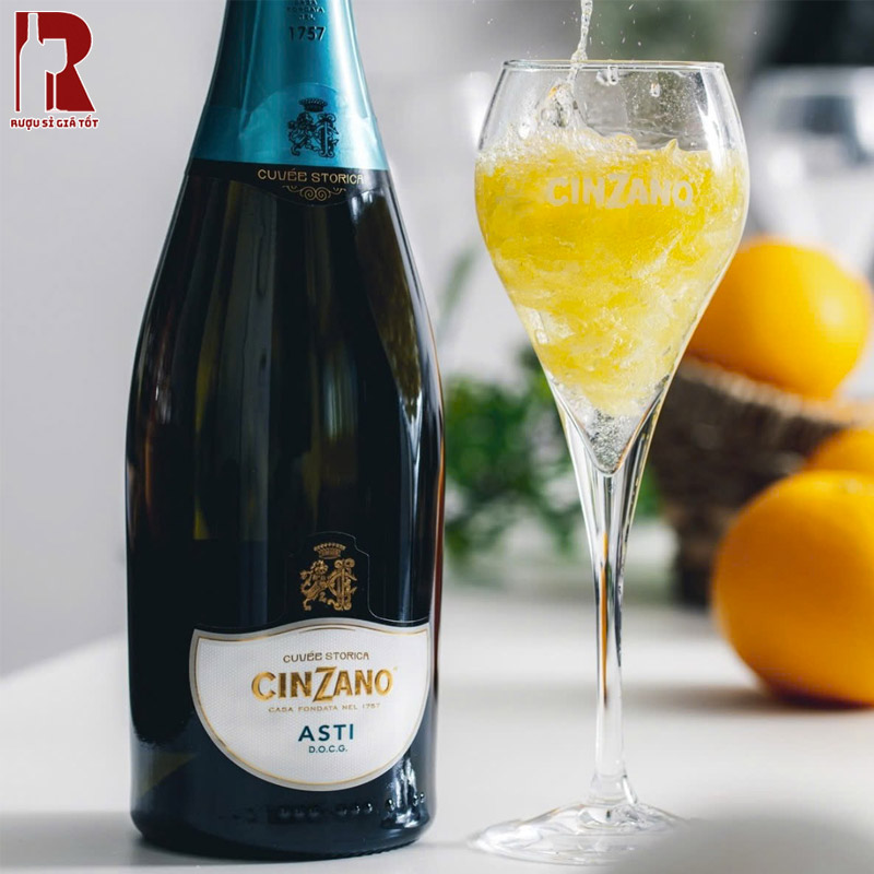 Rượu Vang Nổ Cinzano Sparkling Asti Cao Cấp