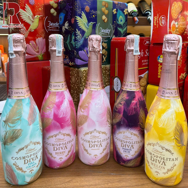 Mua Rượu Vang Nổ Cosmopolitan Diva Fusion Chính Hãng