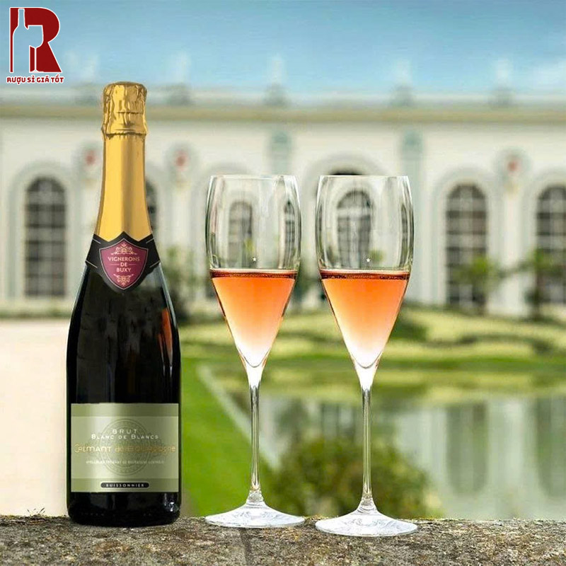 Mua Rượu Vang Nổ Cremant de Bourgogne Brut Blanc de Blancs Ngon Nhất