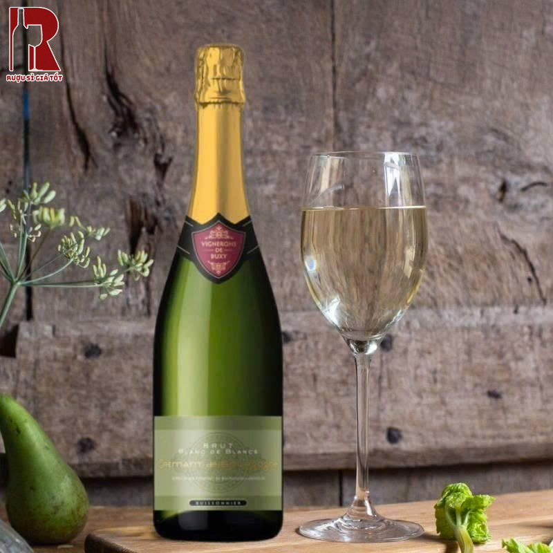 Rượu Vang Nổ Cremant de Bourgogne Brut Blanc de Blancs Giá Tốt