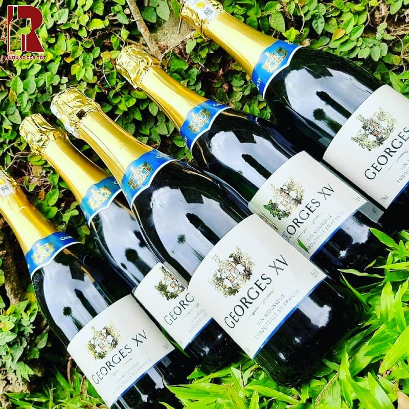 Rượu Vang Nổ Georges XV Brut Giá Mới Nhất