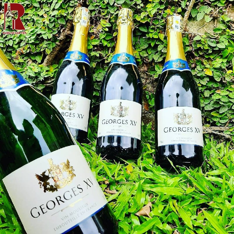 Uống Rượu Vang Nổ Georges XV Brut Sành Điệu