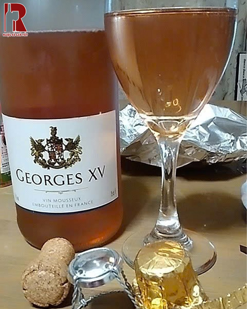 Rượu Vang Nổ Georges XV Brut Rose Ngon Nhất