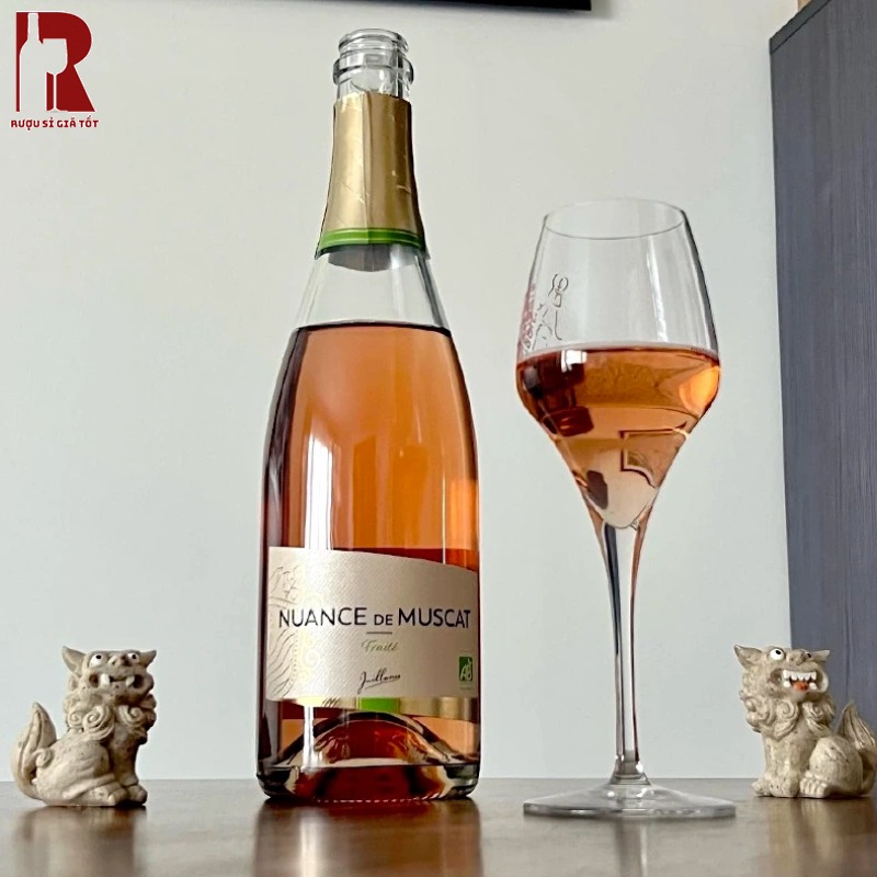 Mua Rượu Vang Nổ Maison Jaillance Nuance de Muscat Rose Chính Hãng