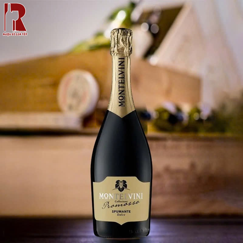 Rượu Vang Nổ Montelvini Promoso Spumante Dolce Giá Rẻ