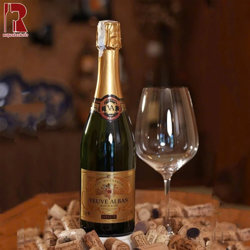 Mua Rượu Vang Nổ Mousseux Veuve Alban Brut Tại Việt Nam