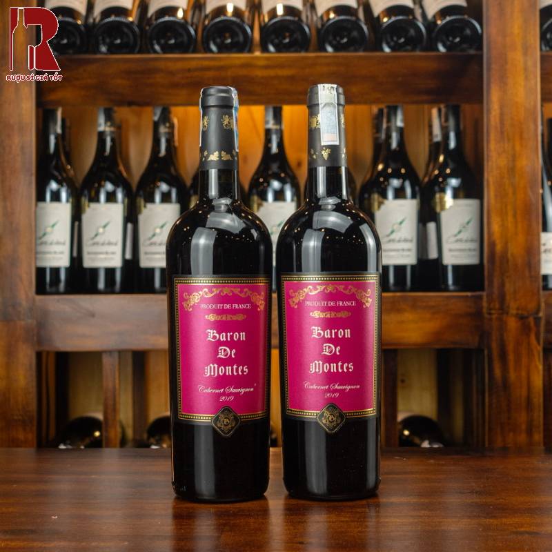 Mua Rượu Vang Pháp Đỏ Baron De Montes Uy Tín