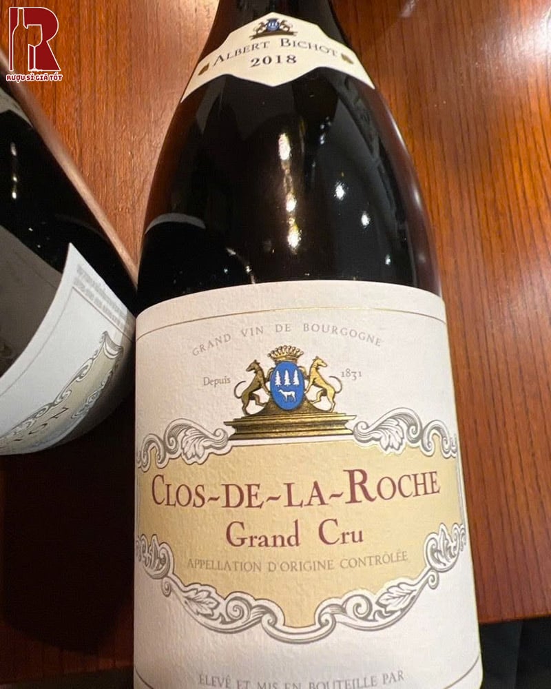 Giá Rượu Vang Pháp Đỏ Albert Bichot Clos-de-la-Roche Grand Cru