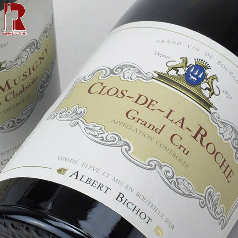 Bảo Quản Rượu Vang Pháp Đỏ Albert Bichot Clos-de-la-Roche Grand Cru