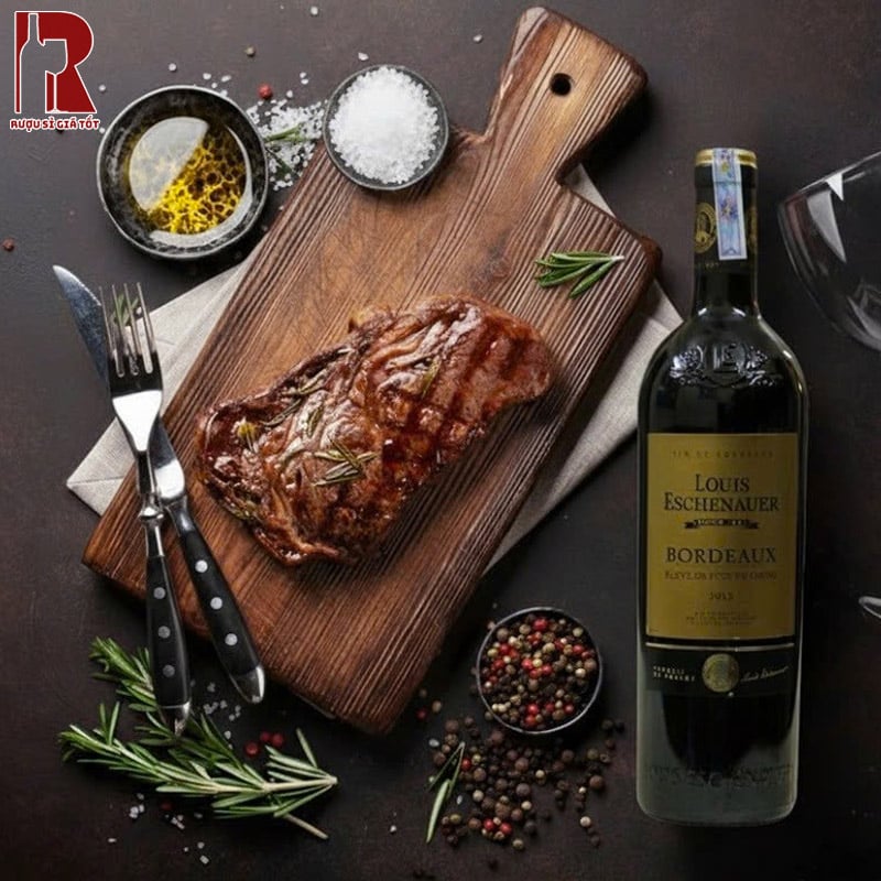 Mua Rượu Vang Pháp Đỏ Bordeaux Louis Eschenauer Eleve Fut de Chene