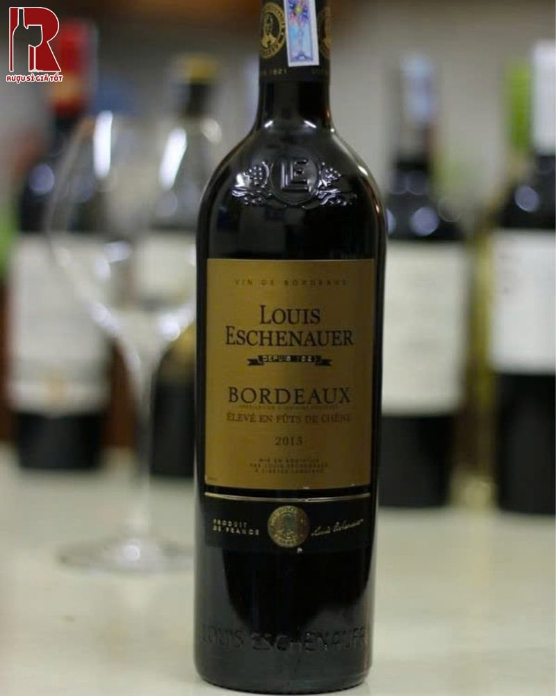 Giá Rượu Vang Pháp Đỏ Bordeaux Louis Eschenauer Eleve Fut de Chene Hiện Nay