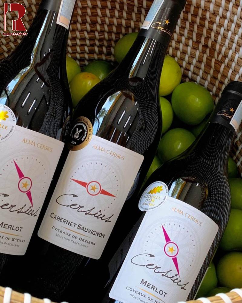 Mua Rượu Vang Pháp Đỏ Cersius Ở Đâu?