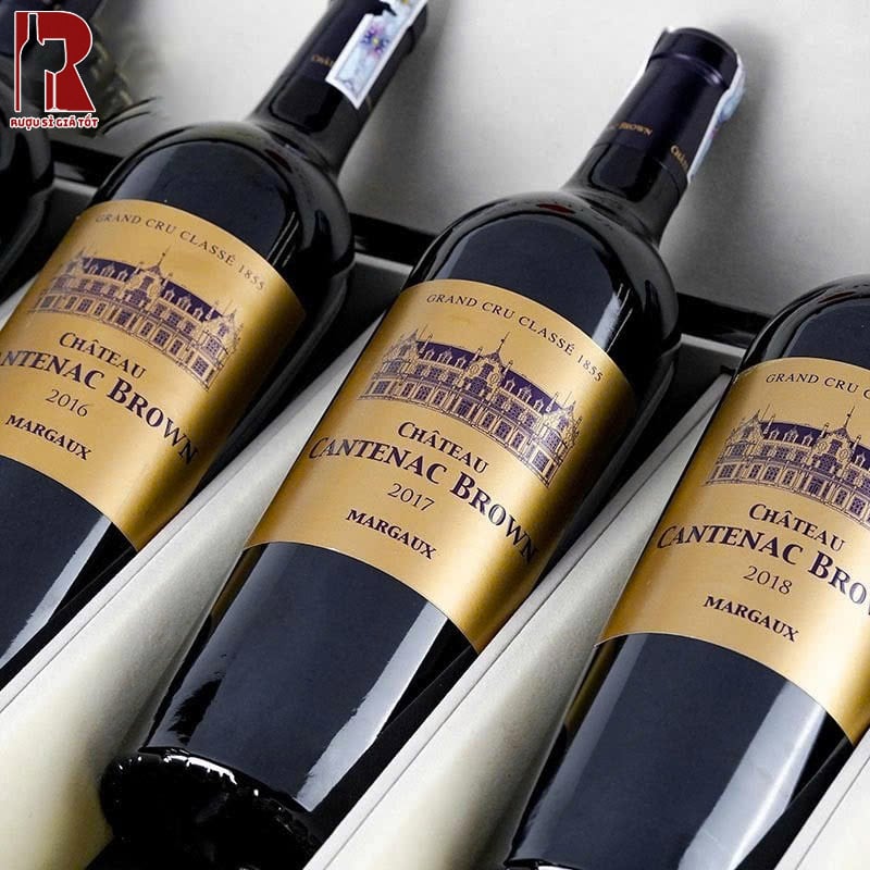 Giá Rượu Vang Pháp Đỏ Château Cantenac Brown Tại Việt Nam