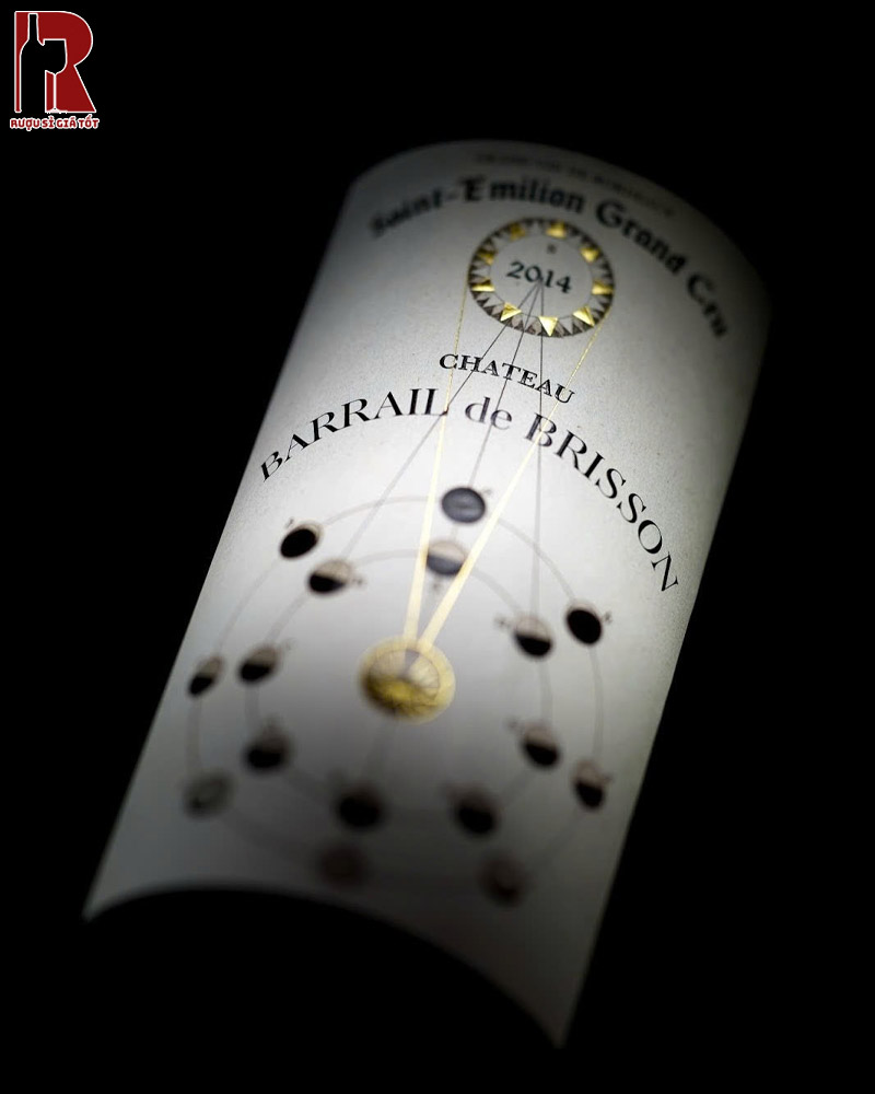 Hương Vị Rượu Vang Pháp Đỏ Chateau Barrail De Brisson Saint Emillion Grand Cru