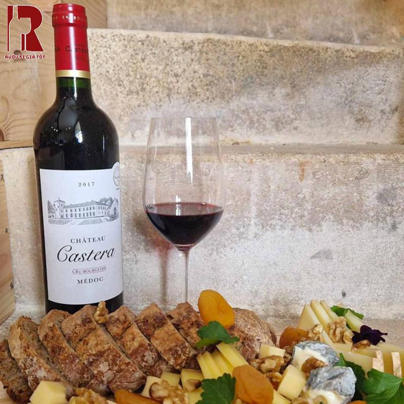 Rượu Vang Pháp Đỏ Chateau Castera Medoc Cru Bourgeois Superieur Chất Lượng