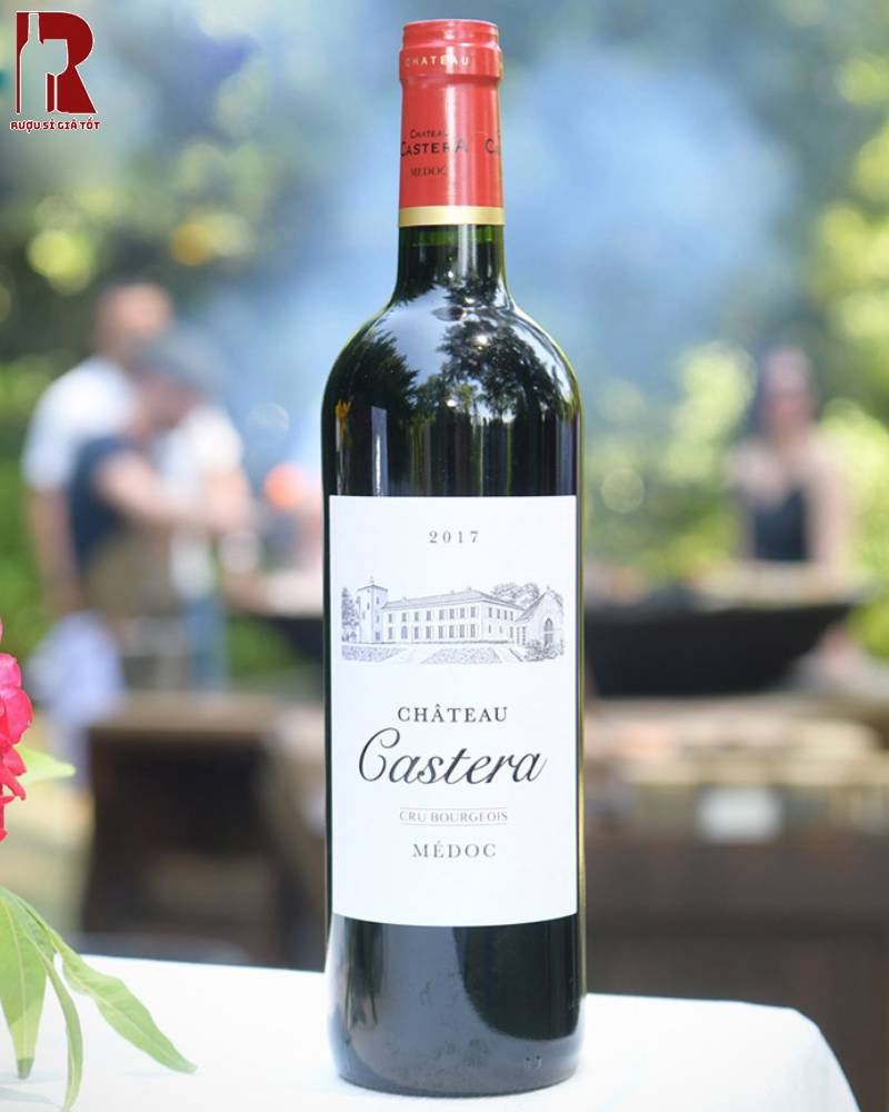 Mua Rượu Vang Pháp Đỏ Chateau Castera Medoc Cru Bourgeois Superieur