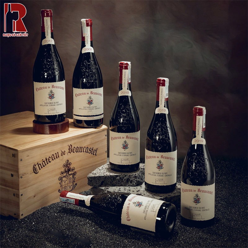 Mua Rượu Vang Pháp Đỏ Château De Beaucastel Rouge Châteauneuf Du Pape