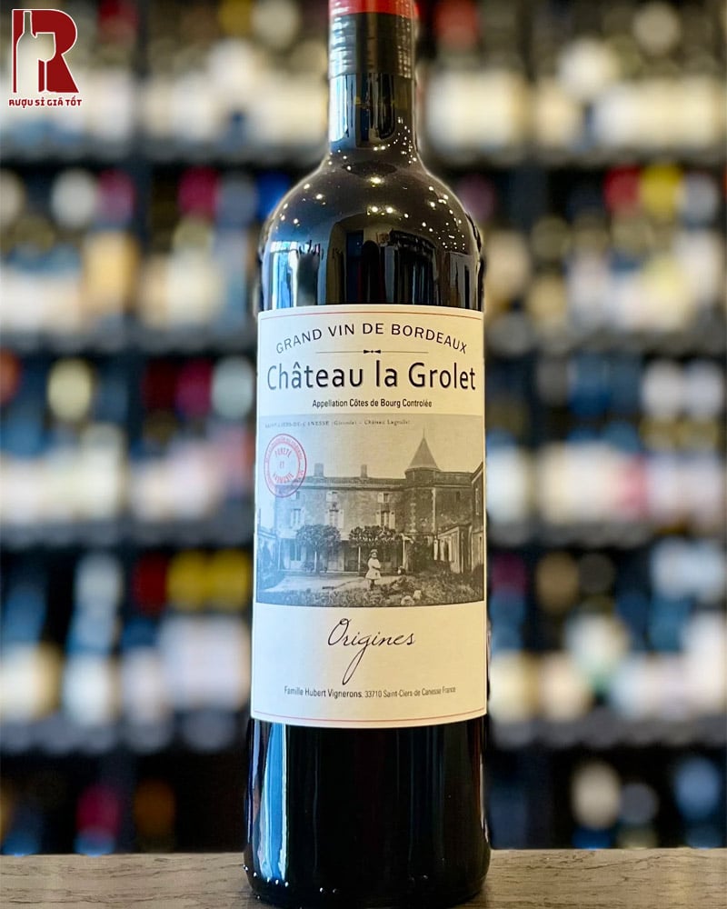 Rượu Vang Pháp Đỏ Chateau La Grolet Cotes de Bourg Ăn Với Gì?