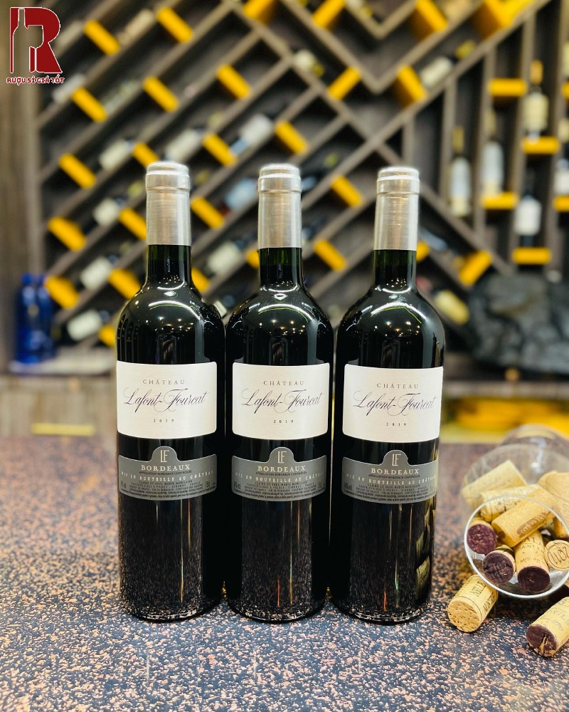 Rượu Vang Pháp Đỏ Chateau Lafont Fourcat Bordeaux Rouge Giá Tốt Nhất
