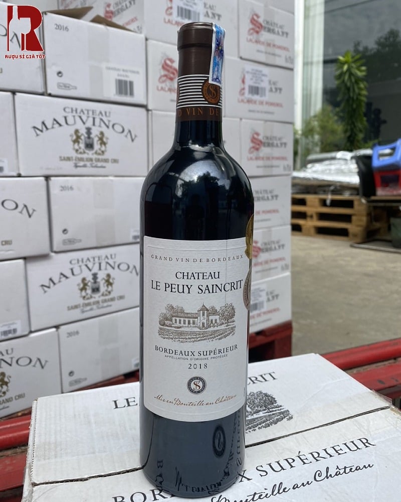 Uống Rượu Vang Pháp Đỏ Chateau Le Peuy Saincrit Bordeaux Đúng Cách