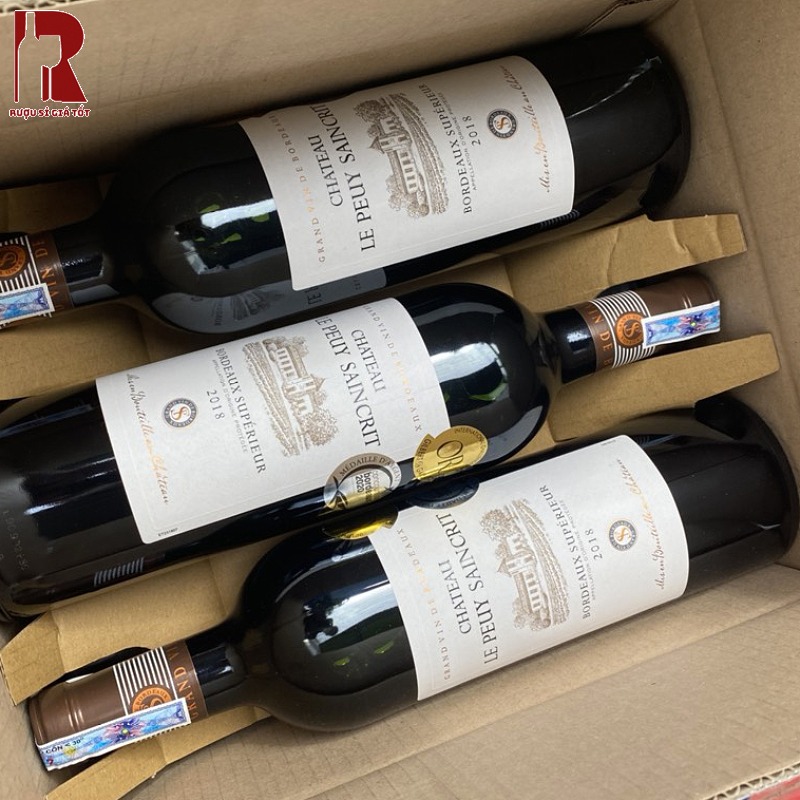 Mua Rượu Vang Pháp Đỏ Chateau Le Peuy Saincrit Bordeaux Chính Hãng