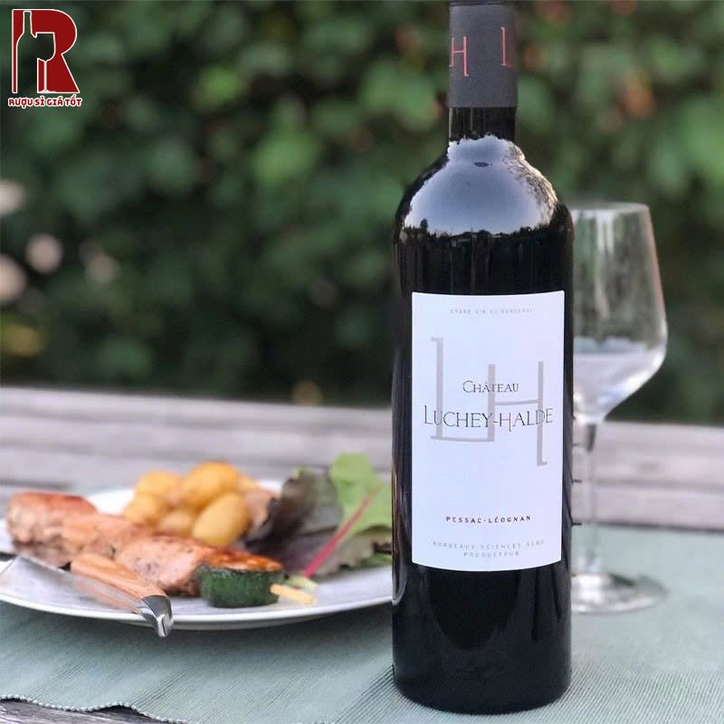 Mua Rượu Vang Pháp Đỏ Chateau Luchey Halde Pessac Leognan