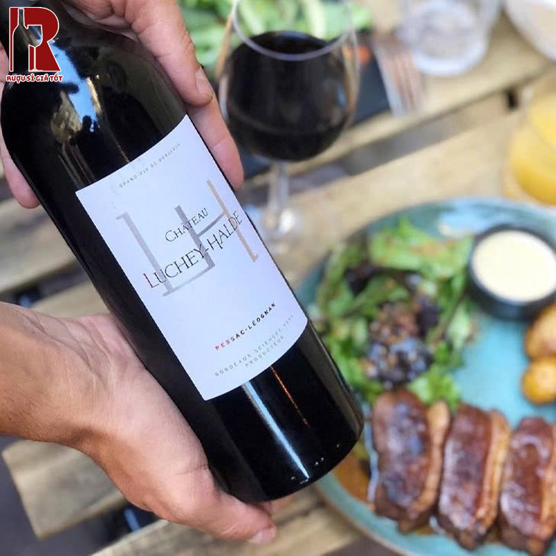 Uống Rượu Vang Pháp Đỏ Chateau Luchey Halde Pessac Leognan Đúng Cách