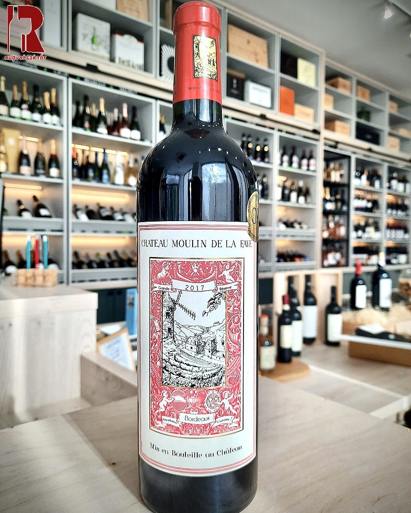 Mua Rượu Vang Pháp Đỏ Chateau Moulin De La Faye Đáng Tin Cậy