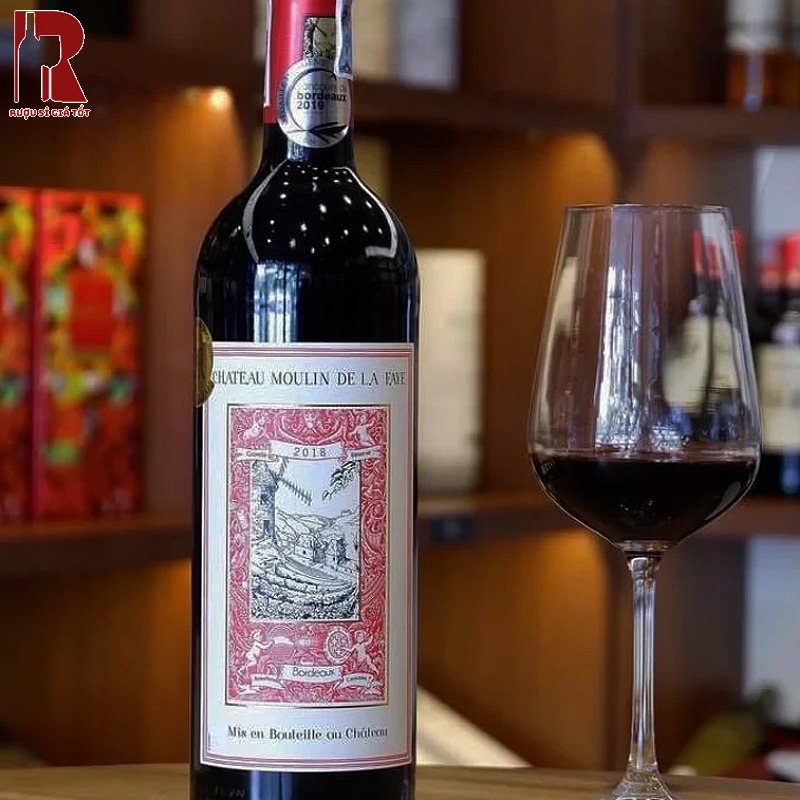 Giá Rượu Vang Pháp Đỏ Chateau Moulin De La Faye Tốt Nhất