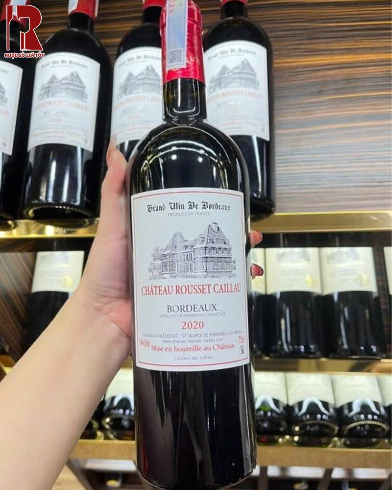 Thưởng Thức Rượu Vang Pháp Đỏ Chateau Rousset Caillau Ngon Nhất