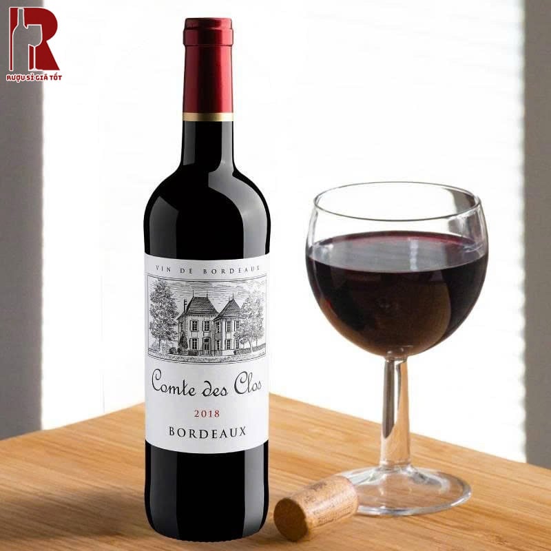 Mua Rượu Vang Pháp Đỏ Comte Desclos Bordeaux