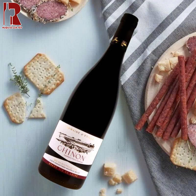 Mua Rượu Vang Pháp Đỏ Domaine d'Etilly Chinon Chính Hãng