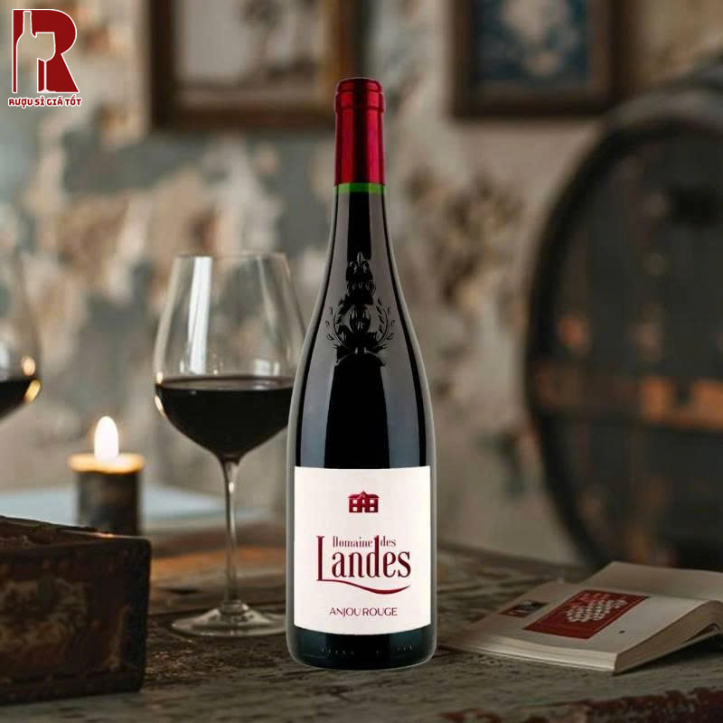 Rượu Vang Pháp Đỏ Domaine des Landes Anjou Rouge Giá Mới Nhất