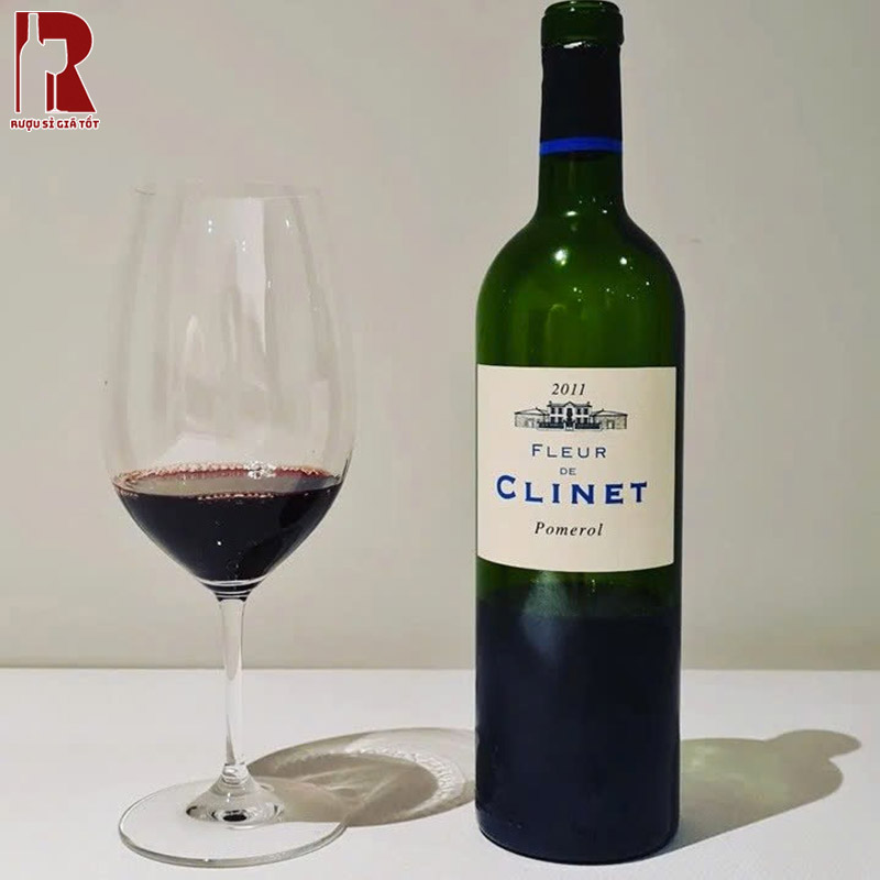 Rượu Vang Pháp Đỏ Fleur de Clinet Nhập Khẩu Chính Ngạch