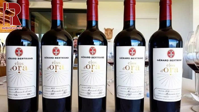 Giá Rượu Vang Pháp Đỏ Gerard Bertrand Clos D'Ora Minervois La Liviniere