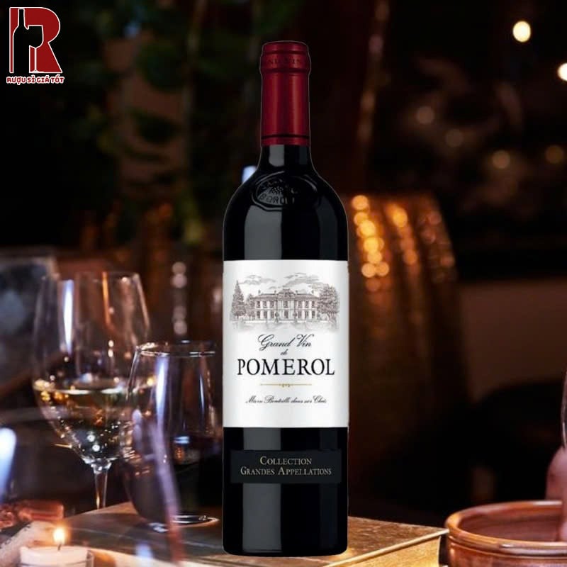 Mua Rượu Vang Pháp Đỏ Grand Vin De Pomerol Chất Lượng Cao