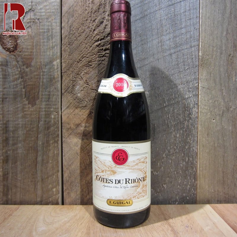 Giá Rượu Vang Pháp Đỏ Guigal Cotes du Rhone Bao Nhiêu?