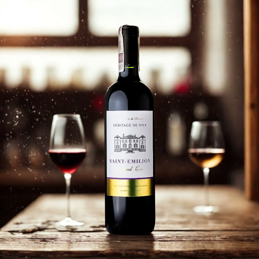 Uống Rượu Vang Pháp Đỏ Heritage De Nier Saint Emilion Grand Cru Đúng Cách
