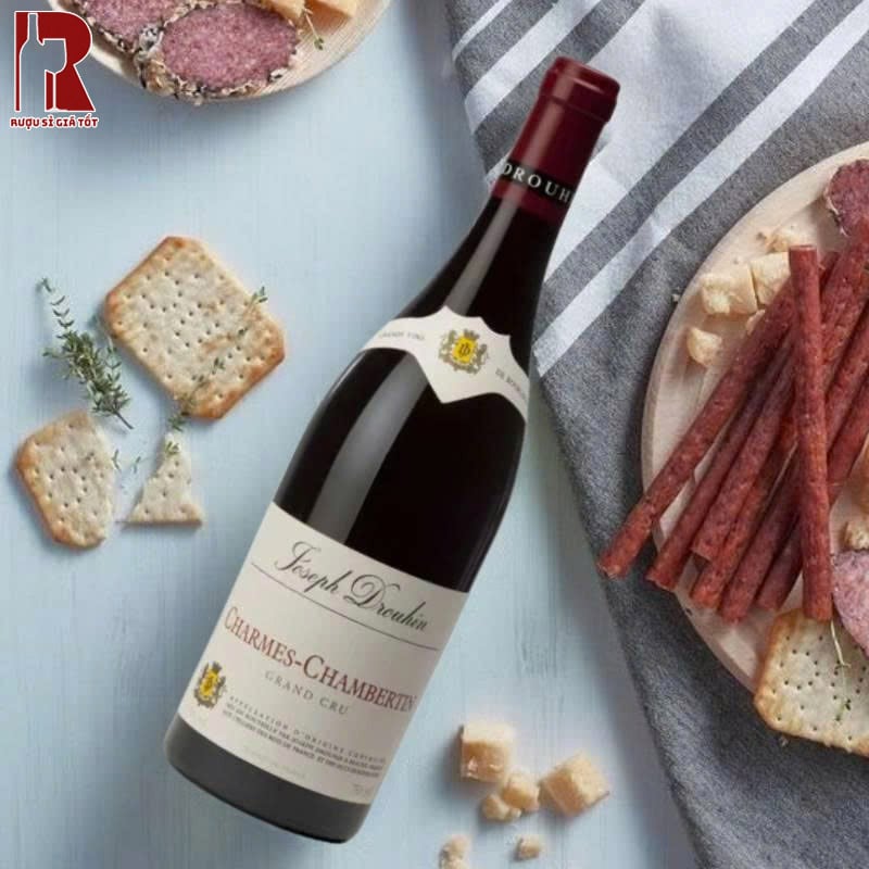 Cách Thưởng Thức Rượu Vang Pháp Đỏ Joseph Drouhin Charmes Chambertin Grand Cru