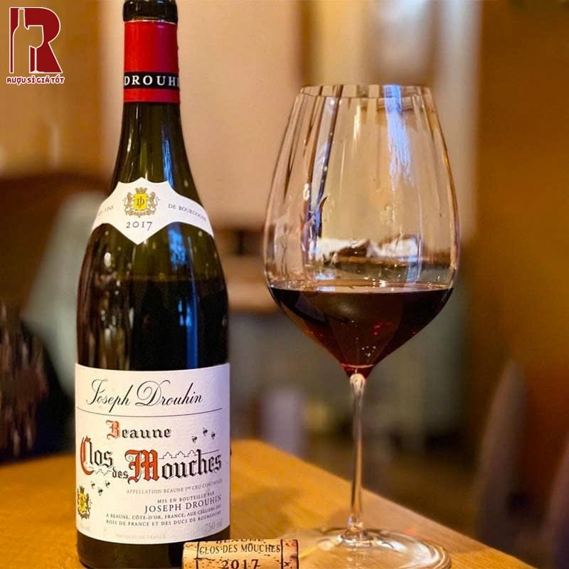 Mua Rượu Vang Pháp Đỏ Joseph Drouhin Beaune Clos des Mouches 1er Cru