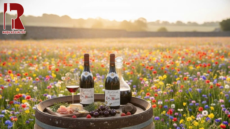 Hương Vị Rượu Vang Pháp Đỏ Joseph Drouhin Beaune Clos des Mouches 1er Cru