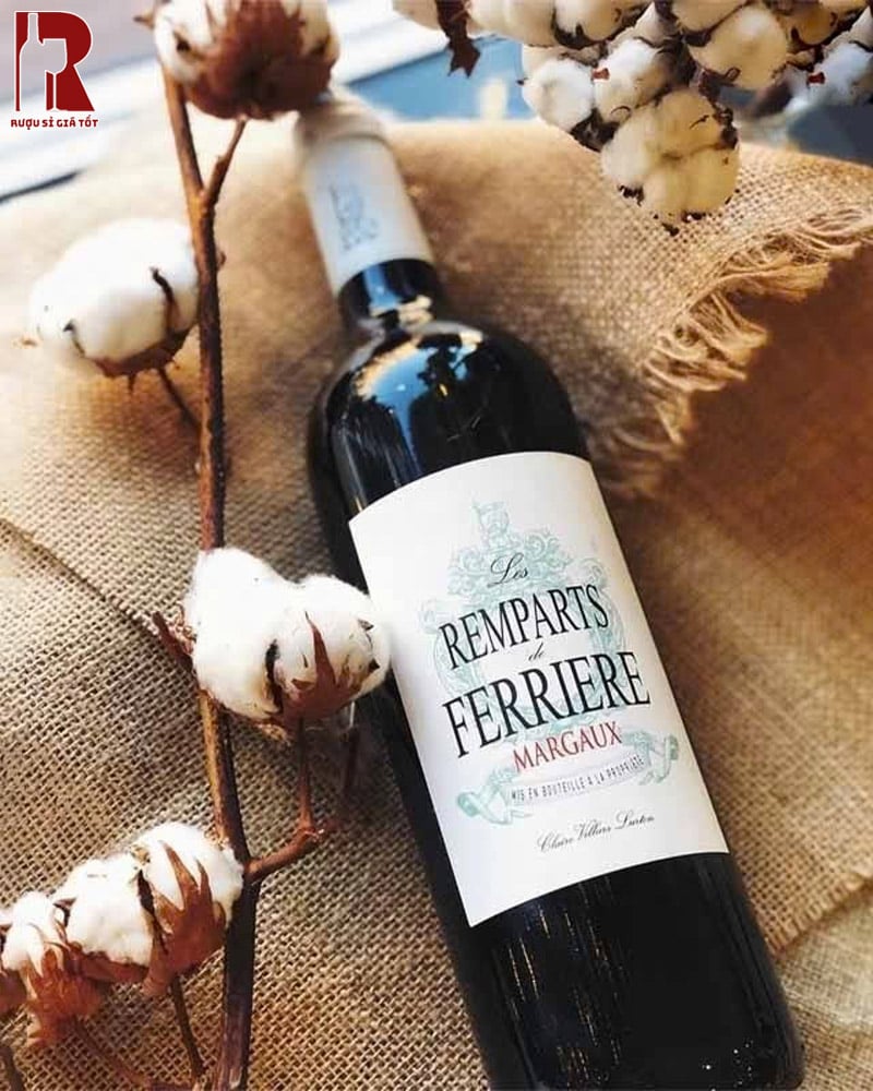Mua Rượu Vang Pháp Đỏ Les Remparts De Ferriere Margaux Ở Đâu?