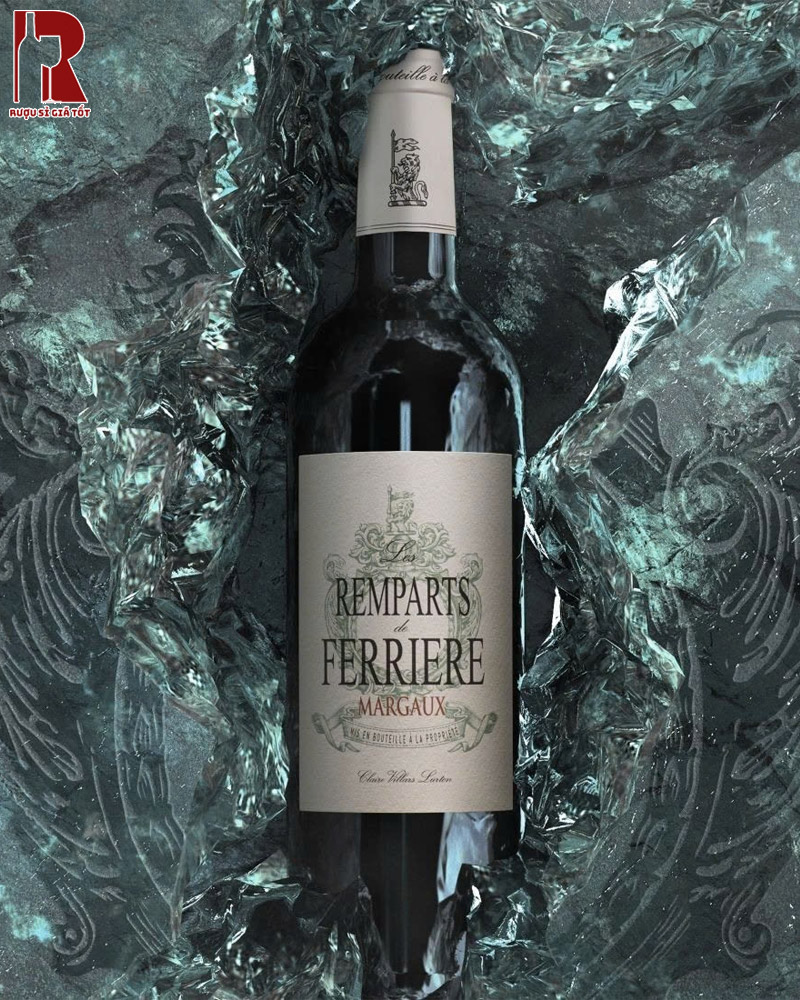 Giá Rượu Vang Pháp Đỏ Les Remparts De Ferriere Margaux Bao Nhiêu?