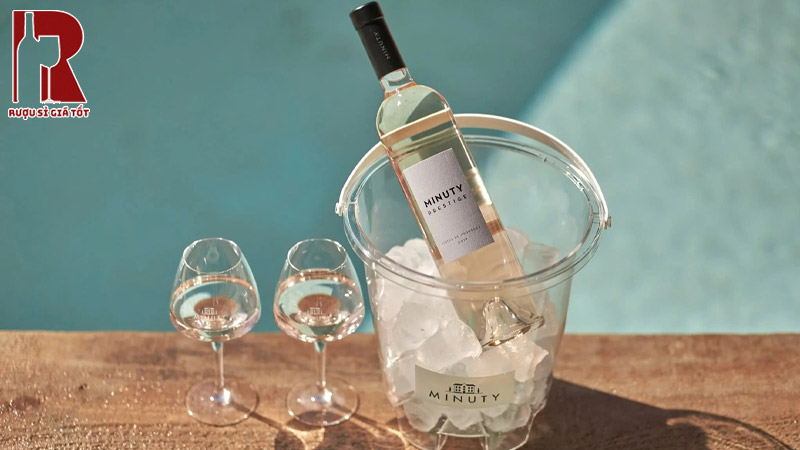 Giá Rượu Vang Pháp Hồng Minuty Prestige Tại Việt Nam