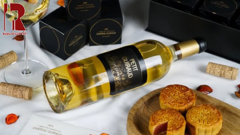 Rượu Vang Pháp Ngọt Petit Guiraud Sauternes AOP Nhập Khẩu